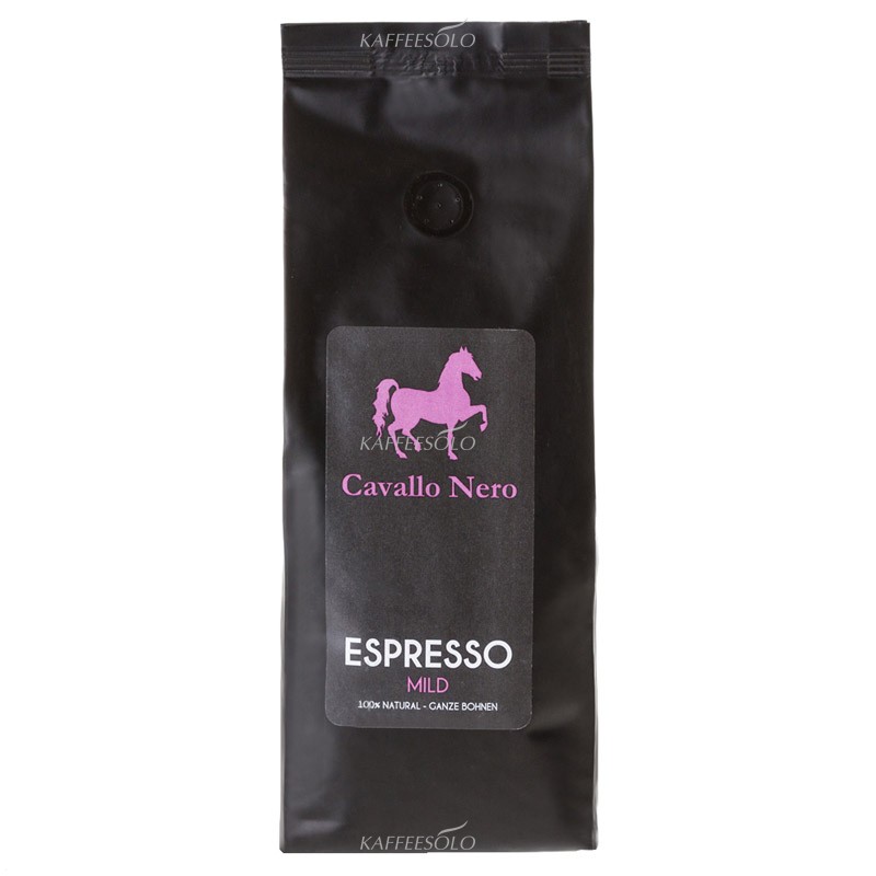 Cavallo Nero BIO Espresso Mild 500g Bohnen