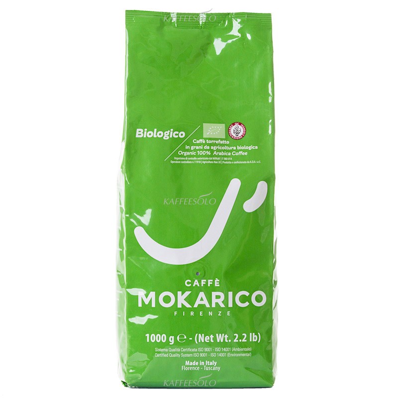 Mokarico Espresso Biologico 1000g Bohnen