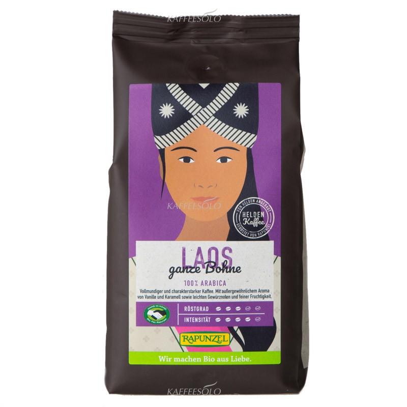 Rapunzel Heldenkaffee Laos 100% Arabica 250g Bohnen